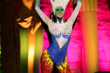 Concurso Internacional de Maquillaje Corporal del Carnaval de Las Palmas de Gran Canaria/Lpcarnaval.